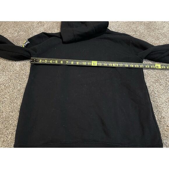 VANS x SPONGEBOB Black OFF THE WALL HOODIE Skate Surf Sweatshirt Men Medium - Picture 5 of 6